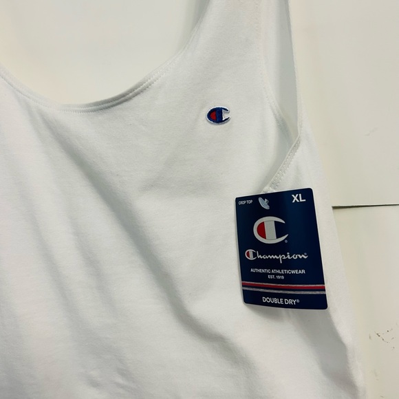 Women’s White Champion Crop Size XLarge new - Picture 6 of 6